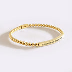 God Is Within Her - Psalm 46:5 Beaded Inspire Bracelet