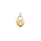 Heart Lock Charm