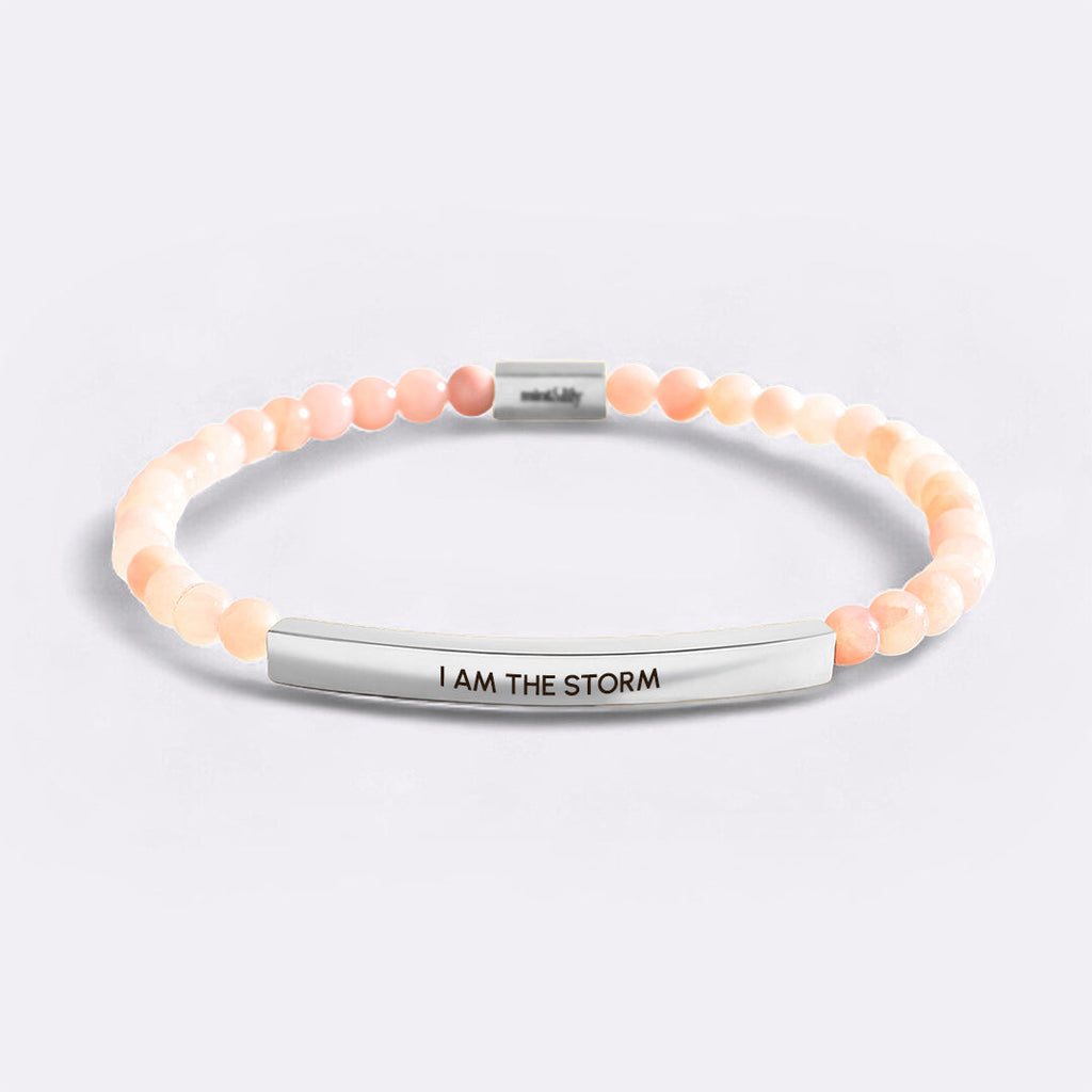 I Am The Storm Beaded Inspire Bracelet