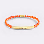 I Am The Storm Beaded Inspire Bracelet