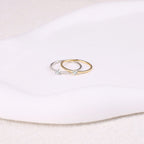 Tiny Diamond Ring