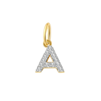 Diamond Initial Charm