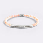 Loved Beyond Measure - Ephesians 3:19 Beaded Inspire Bracelet
