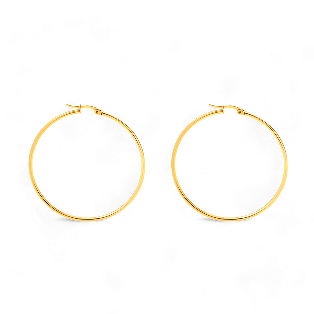 Lynette Large Hoop Earrings