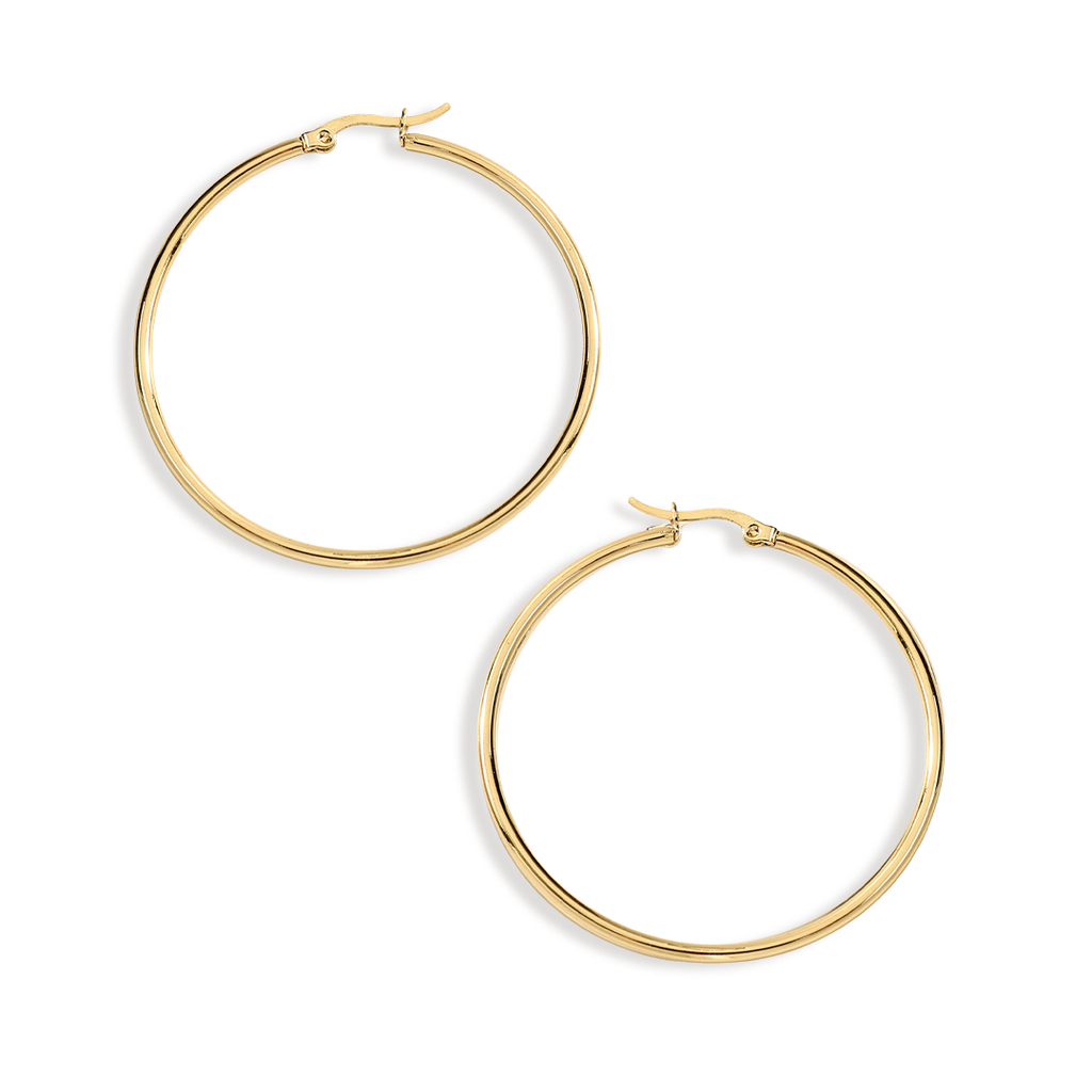 Lynette Large Hoop Earrings