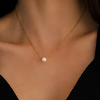 Floating Pearl Necklace