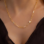 Heart Padlock Necklace