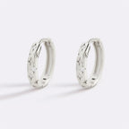 Falling Stars Huggie Hoop Earrings