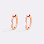 Small Dainty Pave Earring