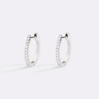 Small Dainty Pave Earring