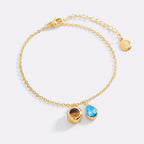 Birthstone Photo Bracelet
