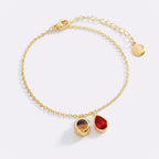 Birthstone Photo Bracelet