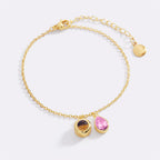 Birthstone Photo Bracelet