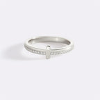 Let God Be In Control Golden Cross Ring