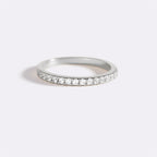 Micro Pavé Eternity Stacking Ring