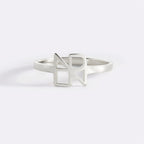 Monogram Name Ring