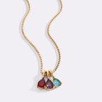 Personalized Multi-Birthstone Necklace