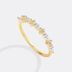 Marquise and Round Diamond Ring