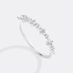 Marquise and Round Diamond Ring