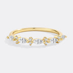 Marquise and Round Diamond Ring