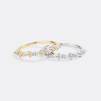 Marquise and Round Diamond Ring