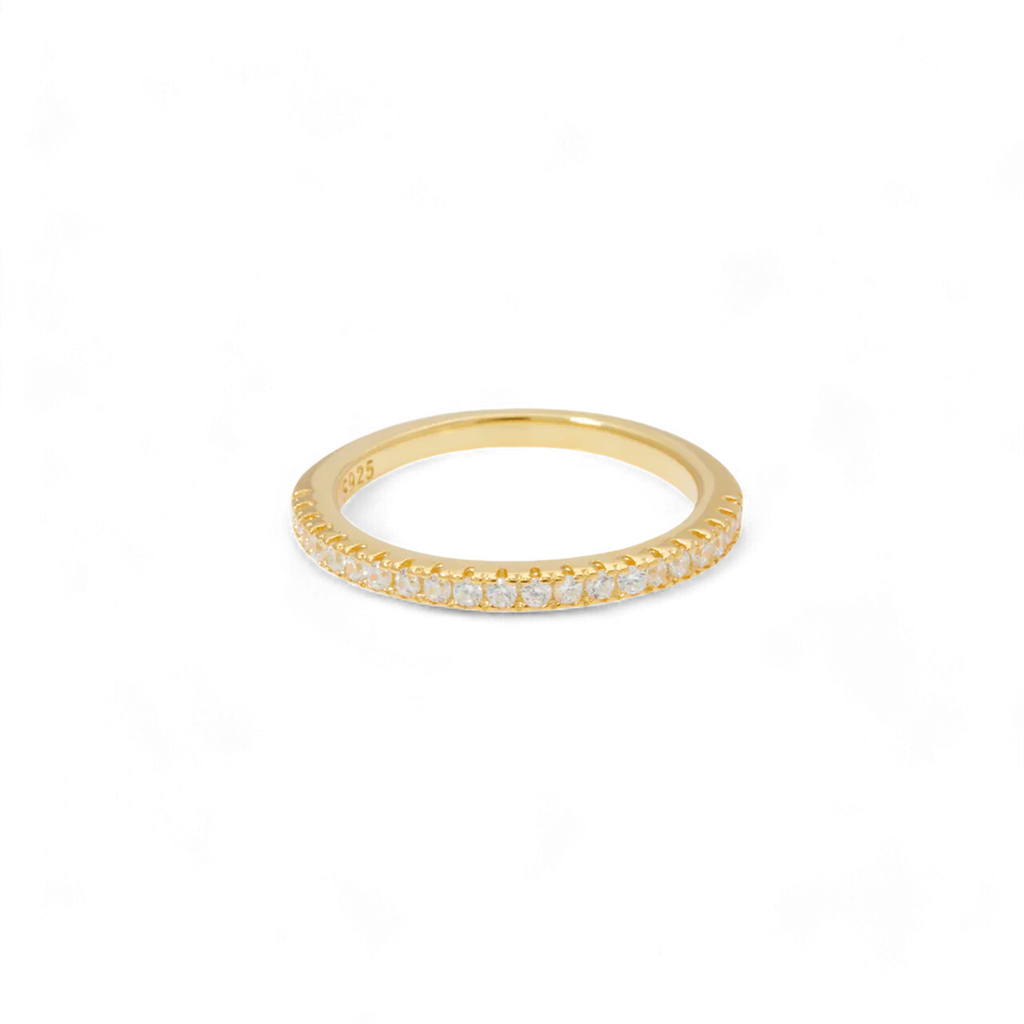 Micro Pavé Eternity Stacking Ring