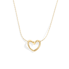 Open Heart Necklace