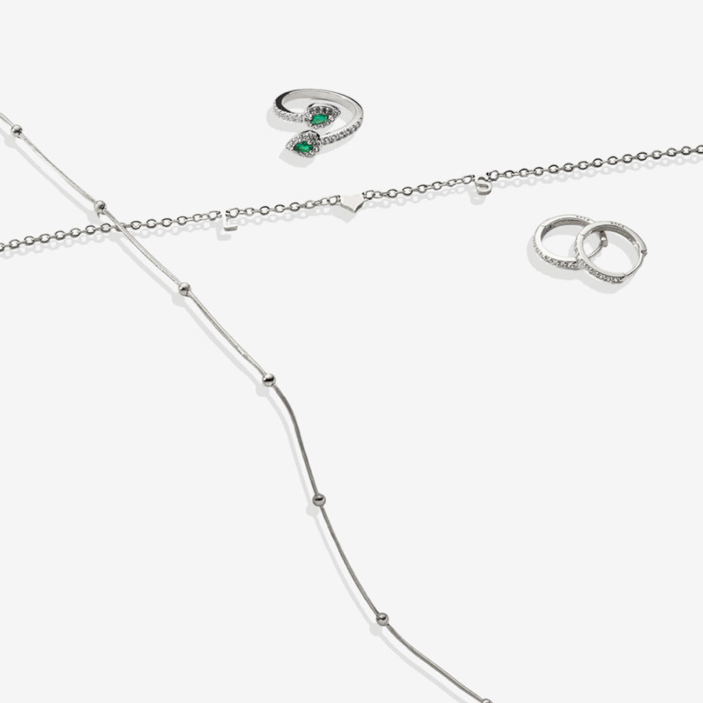 Pave Huggie Hoop Earrings