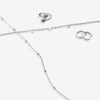 Pave Huggie Hoop Earrings