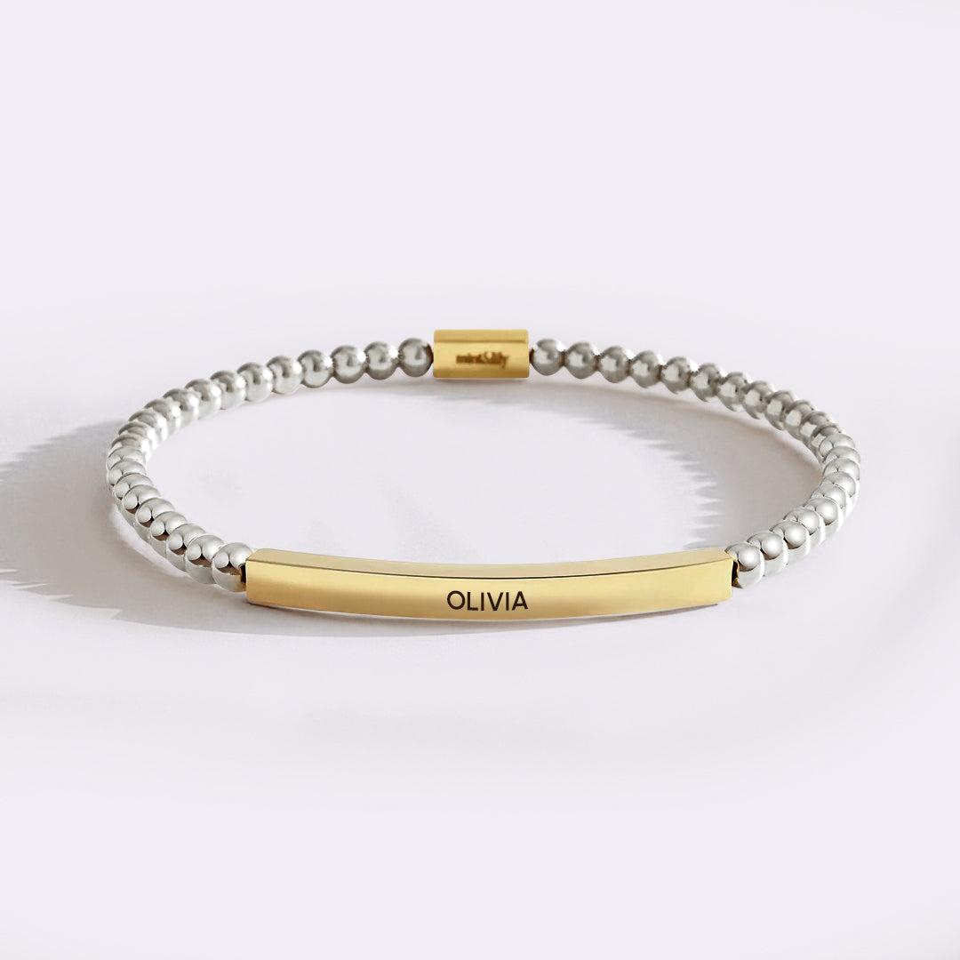 Personalized Beaded Inspire Bracelet