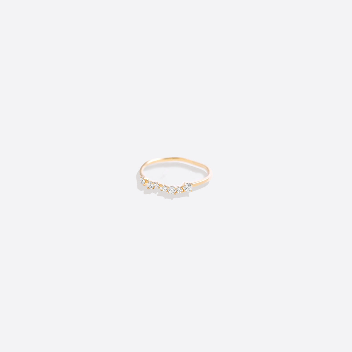 Shimmer Diamond Ring