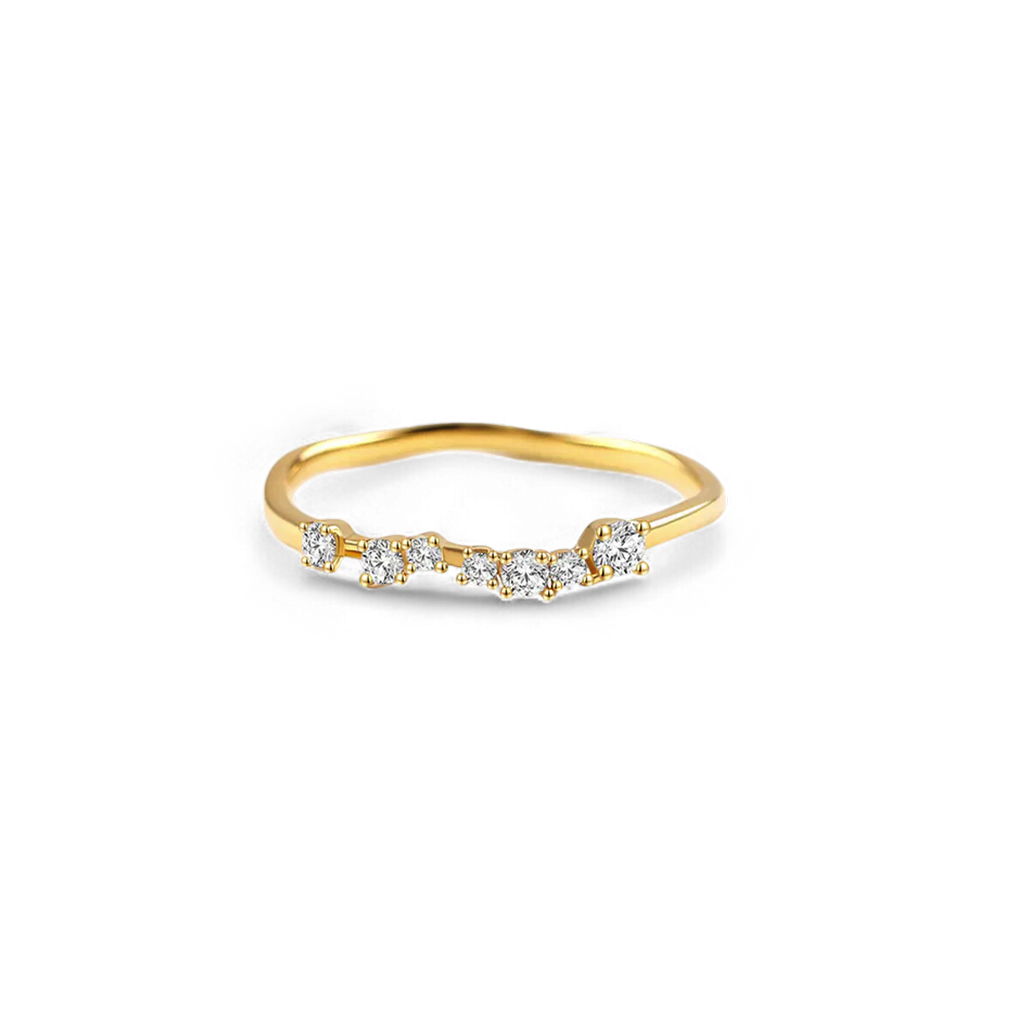 Shimmer Diamond Ring