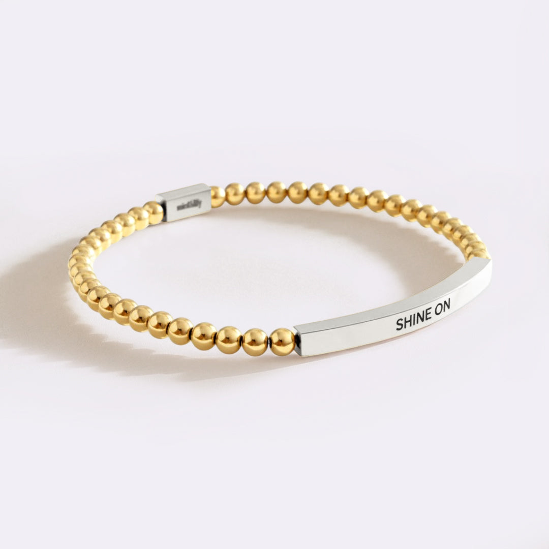 Shine On Beaded Inspire Bracelet