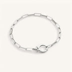 Mint Paperclip Bracelet