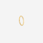 Bezel-Set Tiny Stacking Ring