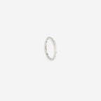 Bezel-Set Tiny Stacking Ring