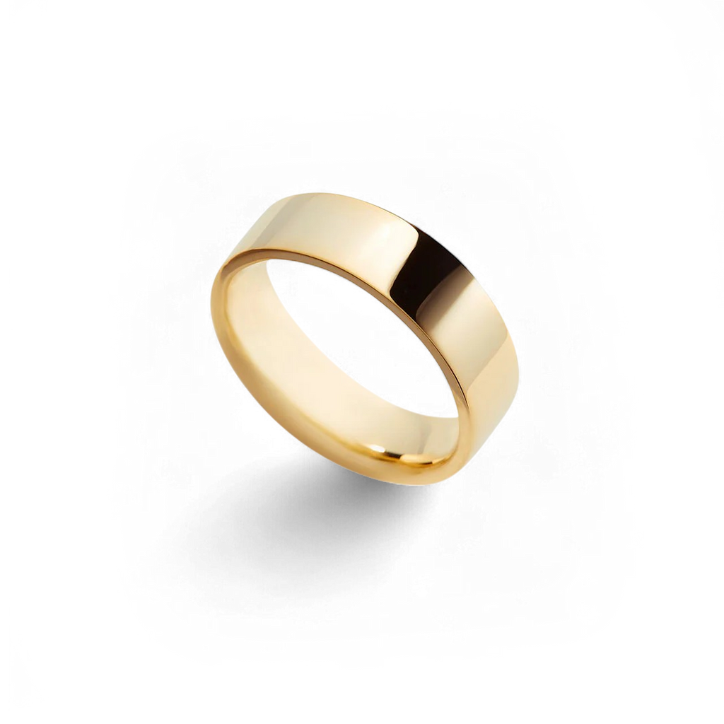 Gold Statement Stacking Ring