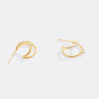 The Nova Double Hoop Earrings