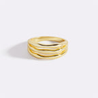 Gold Triple Ring
