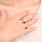 Gold Triple Ring