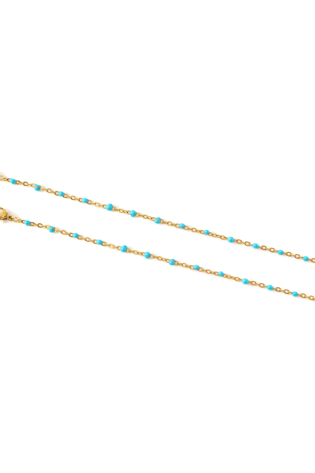 Turquoise Beaded Station Bracelet