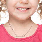 Fairy Name Necklace – Close Fit