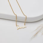 Fairy Name Necklace – Close Fit