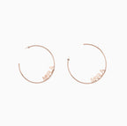 Personalized Name Hoop Earrings