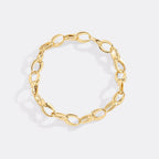 Bold Cable Link Charm Bracelet