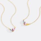 Elegant Family Birthstone Necklace