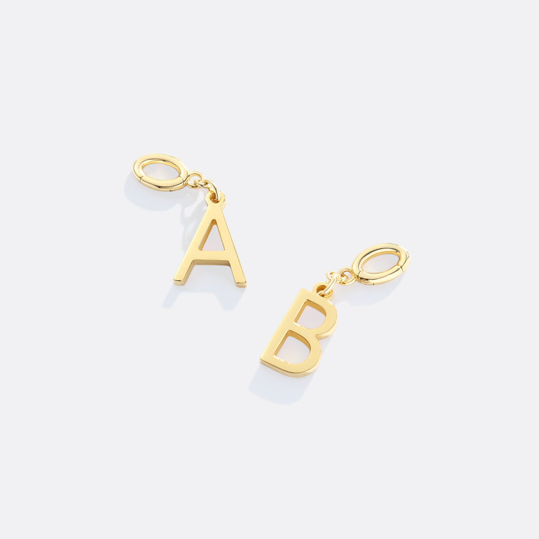 Minimalist Initial Charm