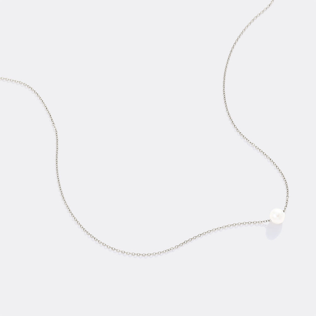 Floating Pearl Necklace