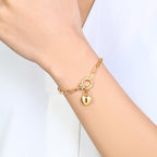Heart Lock Charm