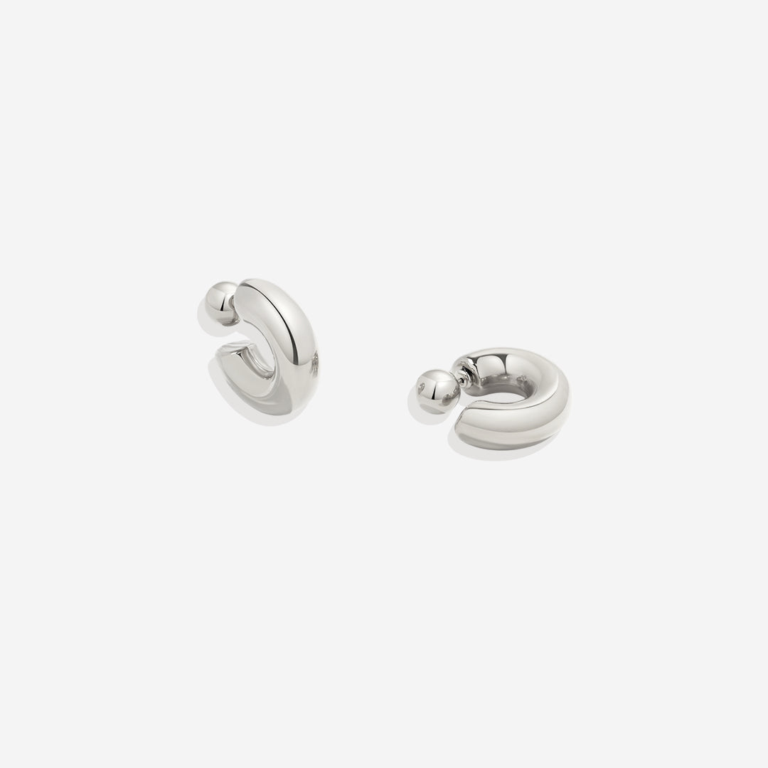 Reversible Hoop Earrings